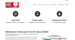 Desktop Screenshot of juniorenliga.ch